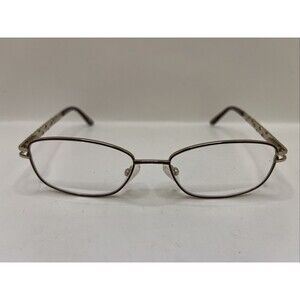 Madamoiselle Eyeglasses MM9265 C2 Mocha Designer Frames Only Brown 53-17-135